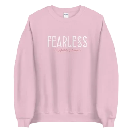 Fearless Taylor Swift Pink Sweatshirt
