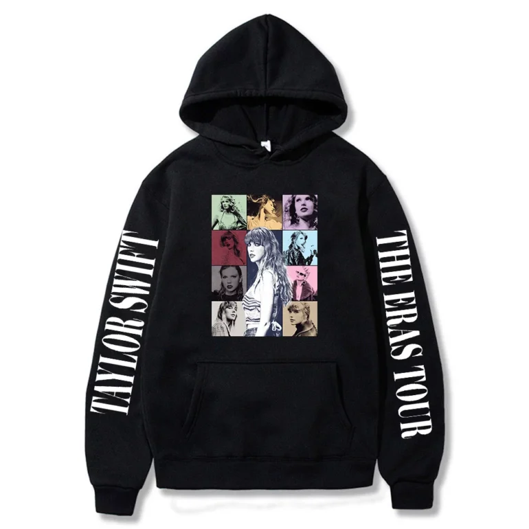 Taylor Black Eras Tour Hoodie