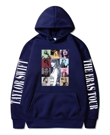 Taylor Swift Eras Tour Blue Hoodie