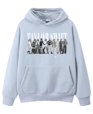 Taylor Swift The Eras Tour Grey Hoodie