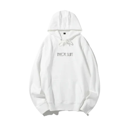 Taylor Swift The Eras Tour Heart Photo Hoodie White