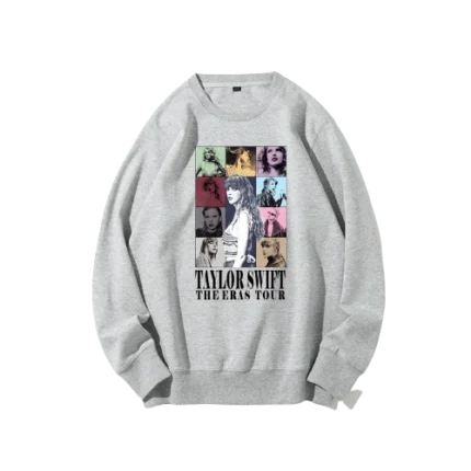 Taylor Swift The Eras Tour Heather Gray Sweatshirt
