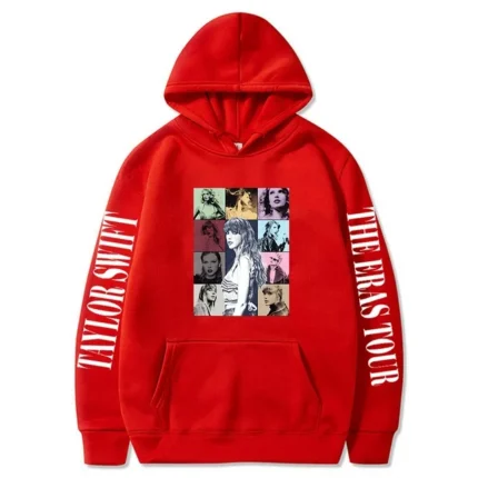 Taylor Swift The Eras Tour Red Hoodie