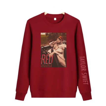 Taylor Swift The Eras Tour Red Sweatshirt